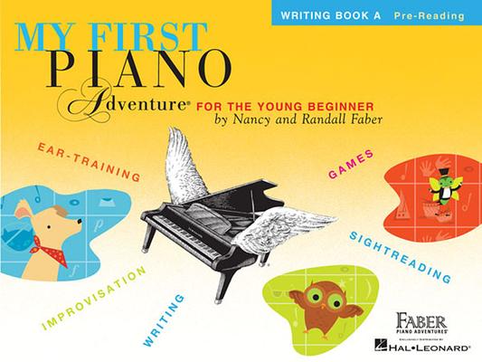 My First Piano Adventure Writing Book a with Online Audio