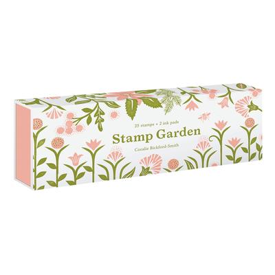 Stamp Garden: (25 Stamps, 2 Ink Colors, Assorted Plant and Flower Parts, Perfect for Scrapbooking, Printmaking, DIY Crafts, and Jour