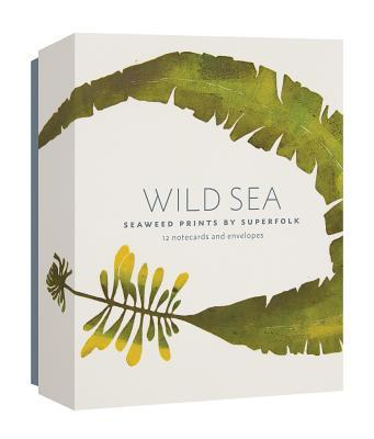 Wild Sea Notecards: Seaweed Prints by Superfolk (12 Notecards and Envelopes)