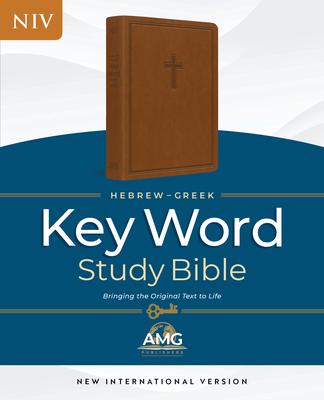 The Hebrew-Greek Key Word Study Bible: Niv-2011 Edition, Endurabound Brown Indexed