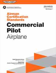Airman Certification Standards: Commercial Pilot - Airplane (2024): Faa-S-Acs-7a Subscription