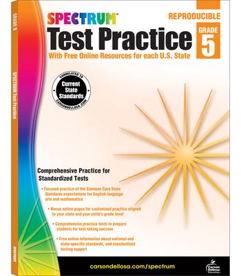 Spectrum Test Practice, Grade 5: Volume 65