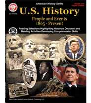 U.S. History, Grades 6 - 12: People and Events 1865-Present Subscription