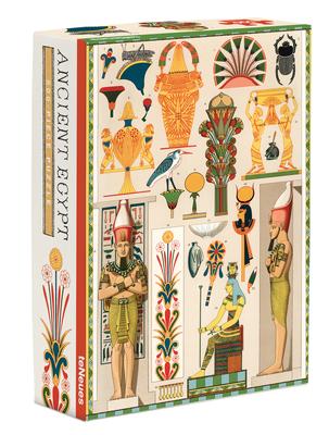 Teneues - Puzzle: Ancient Egypt, 500 Piece, Full Color Artwork, Vintage Art, Compact Box, 14 X 19 in: 500-Piece Puzzle in a Compact 2-Piece Box