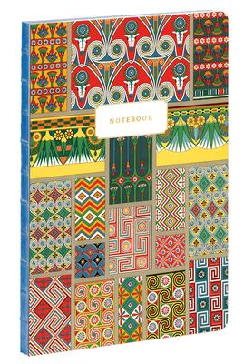 Ancient Egypt Patterns - Albert Racinet: A5 Notebook