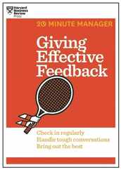 Giving Effective Feedback (HBR 20-Minute Manager Series) Subscription