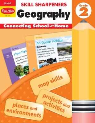 Skill Sharpeners: Geography, Grade 2 Workbook