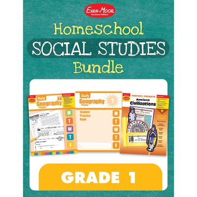 Homeschool Social Studies Bundle, Grade 1 Subscription
