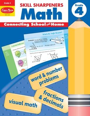 Skill Sharpeners: Math, Grade 4 Workbook