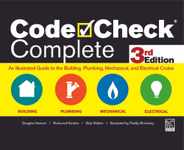 Code Check Complete 3rd Edition: An Illustrated Guide to the Building, Plumbing, Mechanical, and Electrical Codes Subscription