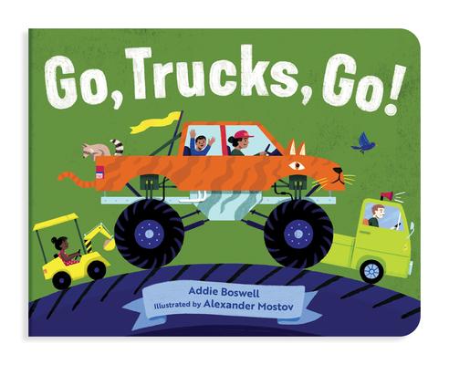 Go, Trucks, Go!: Truck Books for Toddlers 1-3