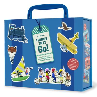 My First Things That Go: A Box Set of 4 Toddler Board Books: Boats, Planes, Bikes, and Trains for Toddlers 1-3 Subscription