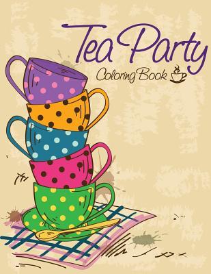 Tea Party Coloring Book