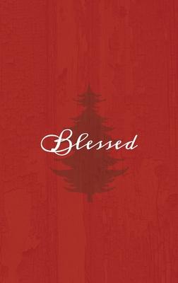 Blessed: A Red Hardcover Decorative Book for Decoration with Spine Text to Stack on Bookshelves, Decorate Coffee Tables, Christmas Decor, Holiday Deco Subscription