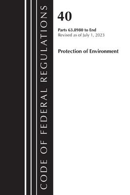 Code of Federal Regulations, Title 40 Protection of the Environment 63.8980-End, Revised as of July 1, 2023