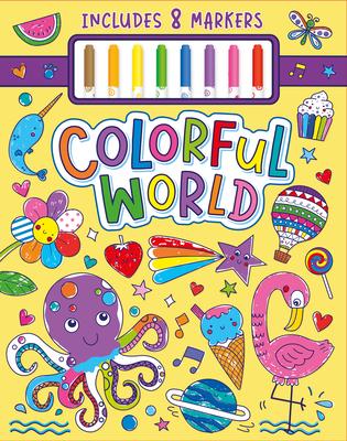 Colorful World Coloring Kit [With Marker]