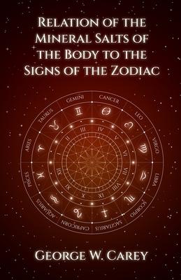 Relation of the Mineral Salts of the Body to the Signs of the Zodiac