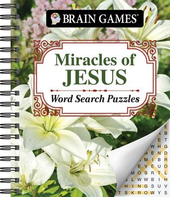 Brain Games - Miracles of Jesus Word Search Puzzles