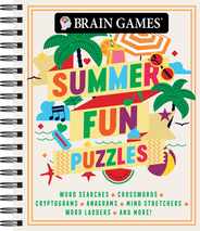 Brain Games - Summer Fun Puzzles (#3): Word Searches, Crosswords, Cryptograms, Anagrams, Mind Stretchers, Word Ladders, and More! Volume 3 Subscription