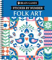 Brain Games - Sticker by Number: Folk Art Subscription