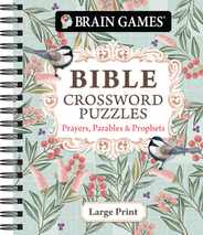 Brain Games - Bible Crossword Puzzles: Prayers, Parables & Prophets - Large Print Subscription