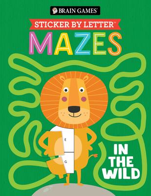 Brain Games - Sticker by Letter - Mazes: In the Wild by Publications ...