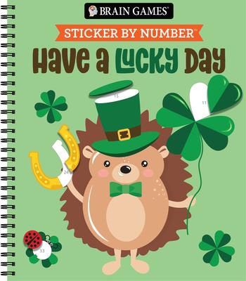 Brain Games - Sticker by Number: Have a Lucky Day