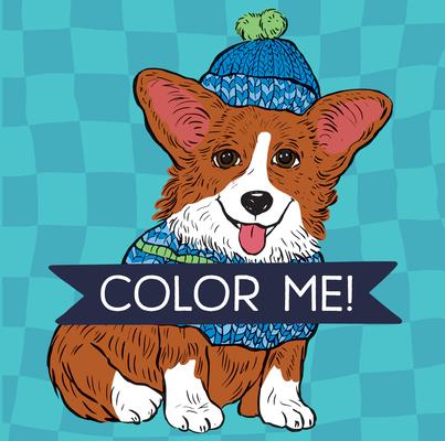 Color Me! Dogs - Keepsake Coloring Books Compact Edition with Dog Quotes 7x7 Inches Portable Coloring Book for Dog Lovers, Adults & All Ages Subscription