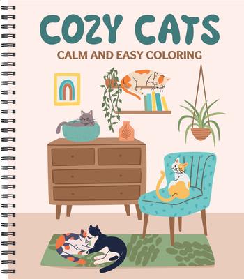 Calm and Easy Coloring: Cozy Cats Subscription