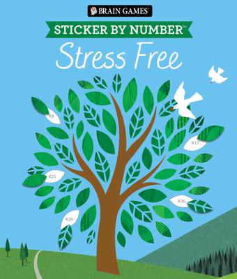 Brain Games - Sticker by Number: Stress Free #2 (28 Images to Sticker) Subscription