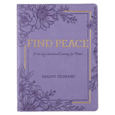 Find Peace for Moms, 365 Daily Devotions, Faux Leather