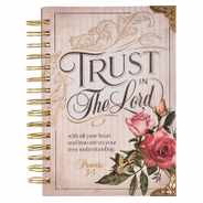 Christian Art Gifts Journal W/Scripture for Women Trust in the Lord Butterfly Proverbs 3:4 Bible Verse Burgundy 192 Ruled Pages, Large Hardcover Noteb Subscription