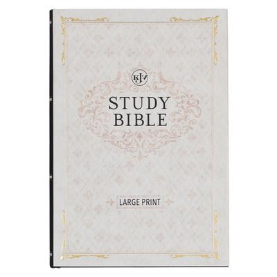 KJV Study Bible, Large Print King James Version Holy Bible, Black Hardcover