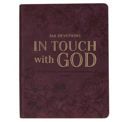 Devotional in Touch with God Brown Flexcover Jan.