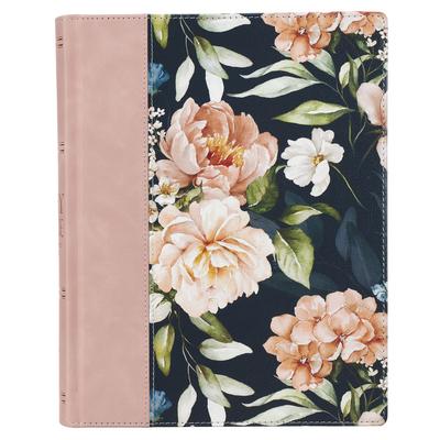 KJV Note-Taking Bible Large Print (Faux Leather Hardcover, Floral) Subscription