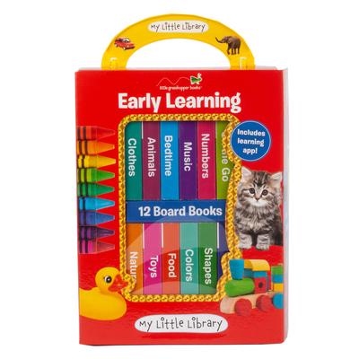 My Little Library: Early Learning - First Words (12 Board Books)