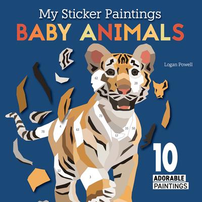 My Sticker Paintings: Baby Animals: 10 Adorable Paintings Subscription