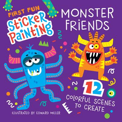 First Fun Sticker Painting: Monster Friends: 12 Colorful Scenes to Create Subscription