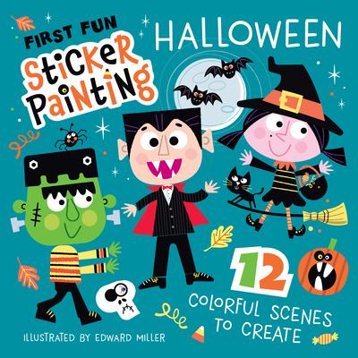 First Fun Sticker Painting: Halloween: 12 Colorful Scenes to Create Subscription