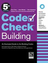 Code Check Building 5th Edition: An Illustrated Guide to the Building Codes Subscription