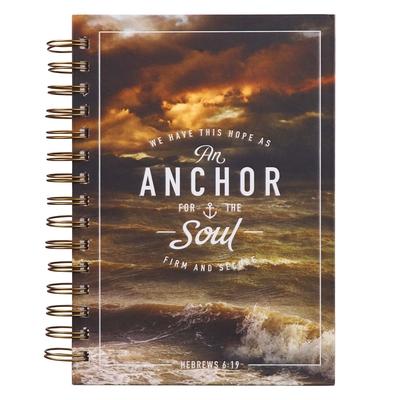 Journal Wirebound Large Anchor for the Soul