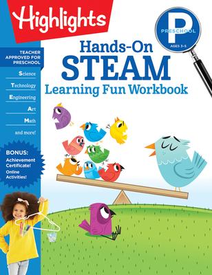 Preschool Hands-On Steam Learning Fun Workbook