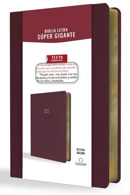 Biblia Reina Valera Letra Sper Gigante, Smil Piel Vinotinto / Spanish Bible Re Ina Valera Super Giant Print, Burgundy Leathersoft