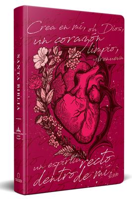 Biblia Reina Valera 1960 Letra Grande, Tapa Dura, Tamao Manual Corazn (Rosada) / Spanish Bible Rvr 1960. Handy Size, Large Print, Hardcover, Pink