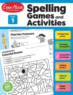 Spelling Games and Activities, Grade 1 Teacher Resource