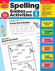 Spelling Games and Activities, Grade 3 Teacher Resource Subscription
