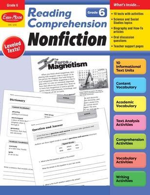 Reading Comprehension: Nonfiction, Grade 6 Teacher Resource