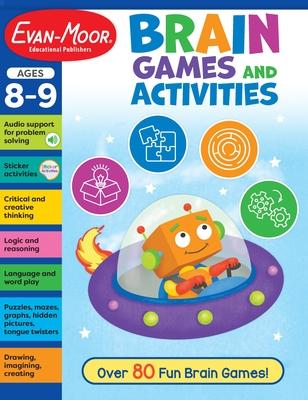 Brain Games and Activities, Ages 8 - 9 Workbook