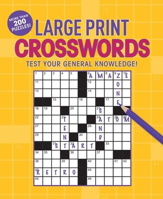 Large Print Crosswords