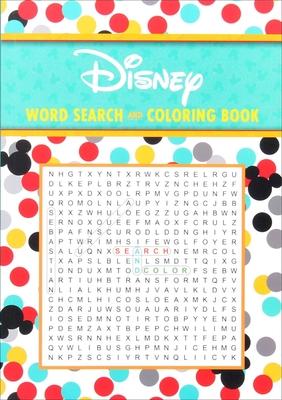 Disney Word Search and Coloring Book - Coloring Book for Teens and Adults, Word Search Book - Officially Licensed Subscription